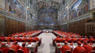 The papal conclave in the Vatican |  Vatican Media/Fotogramma/ZUMAPRESS/Newscom